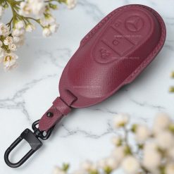 Bao da chìa khoá Mercedes 224 4